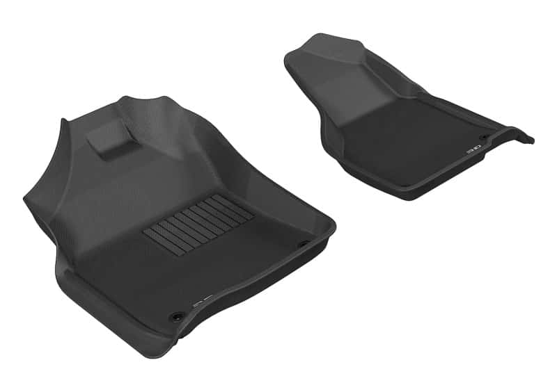 3D MAXpider — 3D MAXpider 2012-2020 Dodge Ram 1500 Crew/2500/3500 Crew/Mega Kagu 1st Row Floormat - Black
Floor Mat Set - view 1