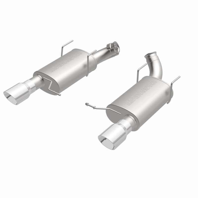 Magnaflow — MagnaFlow 13 Ford Mustang V8 5.0L Dual Split Rear Exit Stainless Cat Back Performance Exhaust
Axle-Back
Cat-Back - view 45