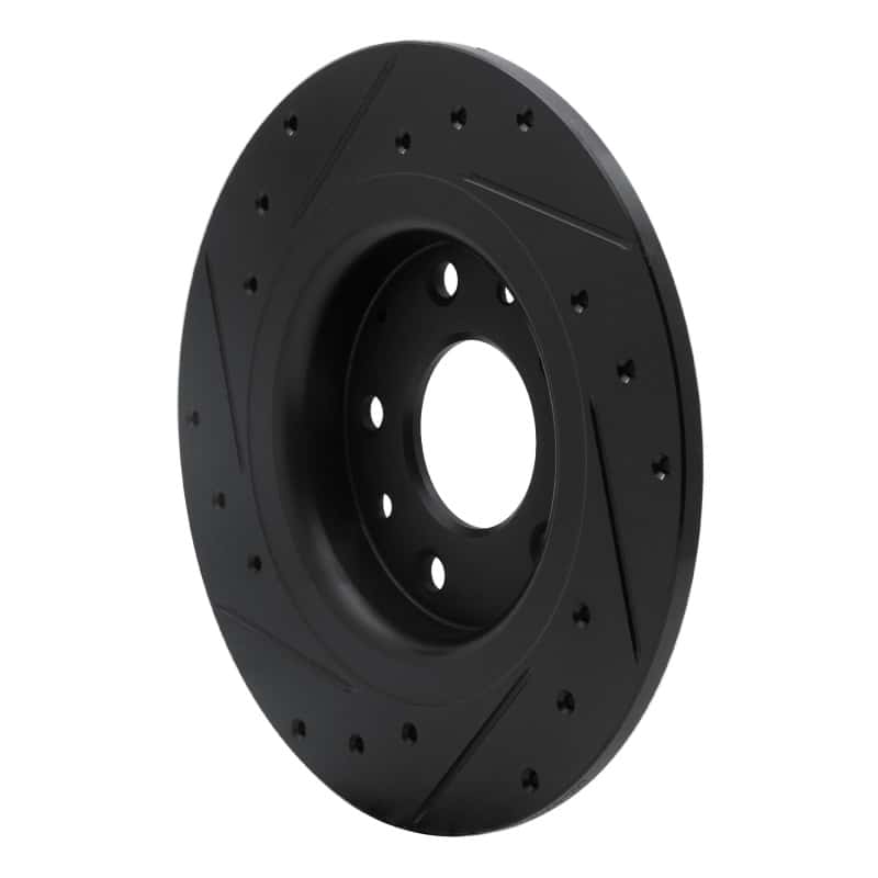 R1 Concepts — R1 16-18 Mazda CX-3 Rear Right Drilled & Slotted Black Brake Rotor
R1 Brake Rotor Drill - view 4