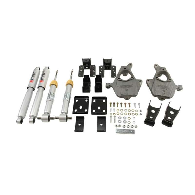 Belltech — Belltech LOWERING KIT 2014 Chevy/GMC Silverado/Sierra All Cabs 2WD 2in Front/4in Rear w/ Shocks
LOWERING KIT - view 3