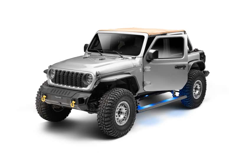 Go Rhino — RealTruck 18-24 Jeep Wrangler 4dr VoltStep Electric Running Board Kit - Bedliner Coating
VoltStep Elec. Board - view 10