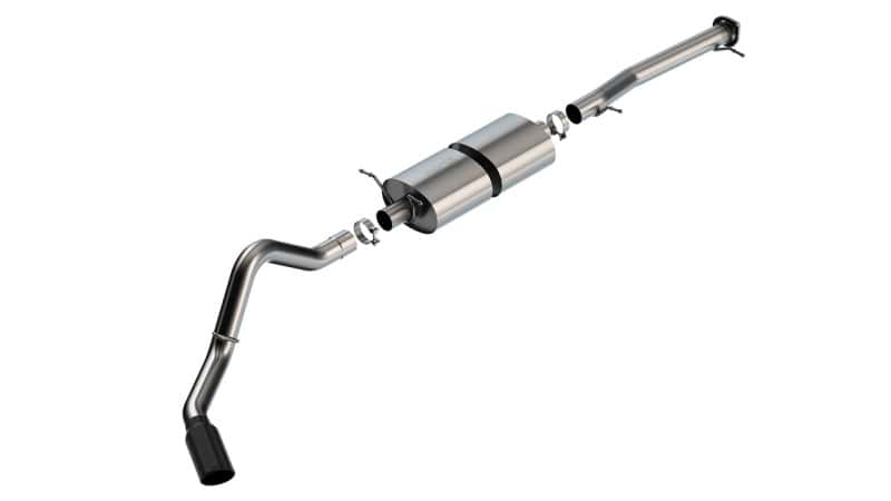 Borla — Borla 20-22 Chevrolet/GMC Silverado/Sierra 6.6L T-304 SS Cat-Back S-Type Exhaust - Brushed
Cat-Back System - view 1