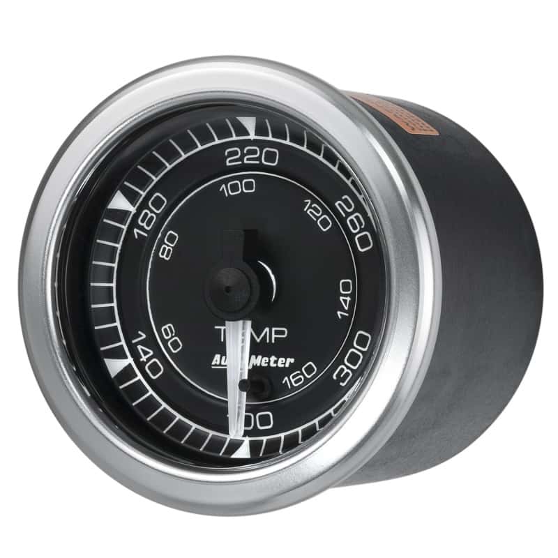 AutoMeter — Autometer Chrono 2-1/16in 140-380 Degree Digital Stepper Motor Temperature Gauge
GA 2" TEMP 340F S CH - view 3