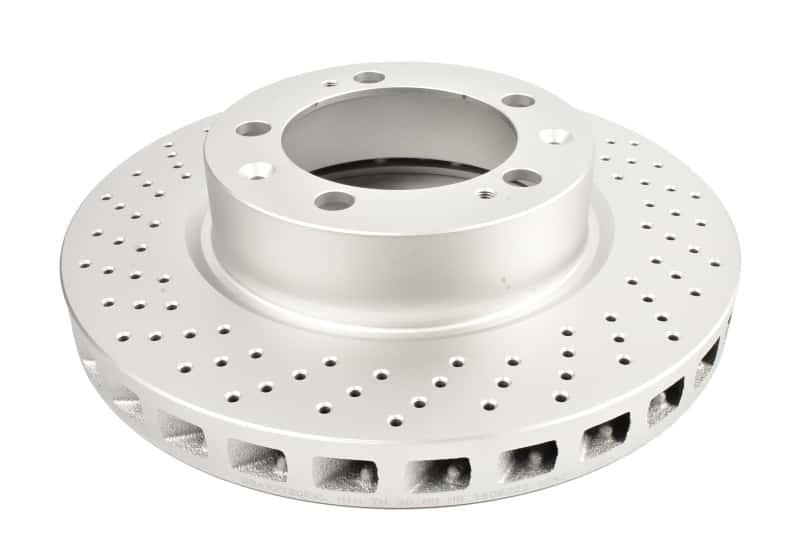 DBA — DBA 94-95 Porsche 911 Carrera 4 (Excl Turbo Look) Front Left En-Shield OE Drilled Rotor
Brake Rotor - view 1