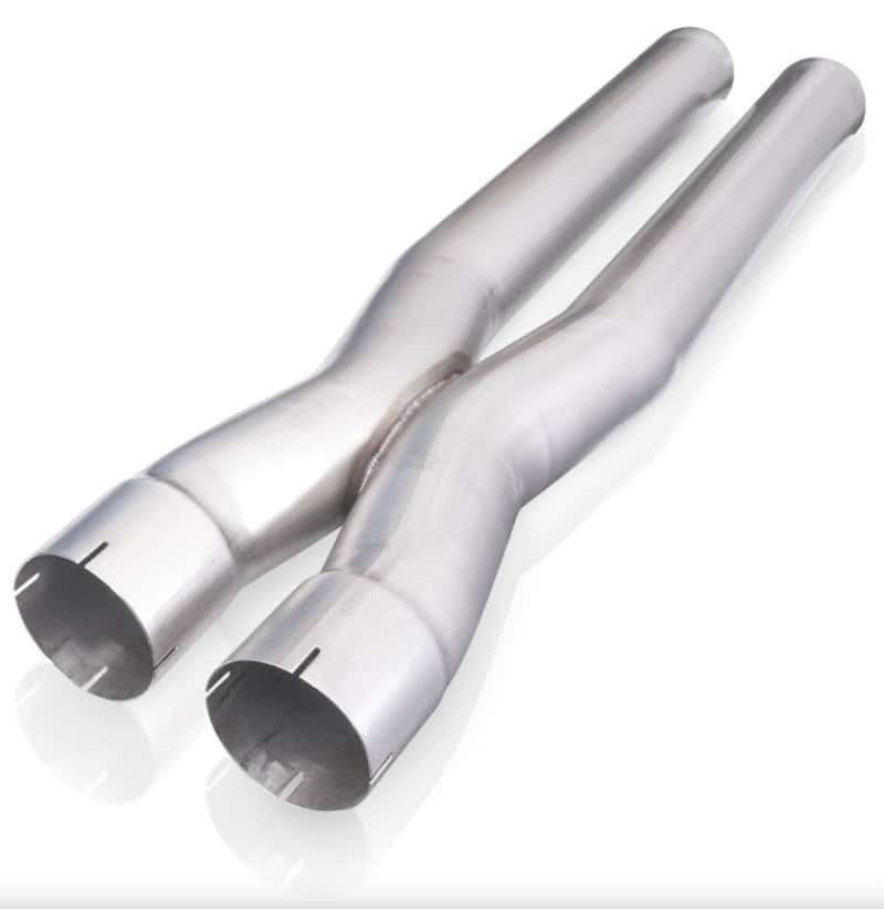 Stainless Works — Stainless Works 3in X-Pipe (Parallel) w/ 4.125in Center-to-Center - 3in ID Expanded Inlets
Crossover Tube - view 2