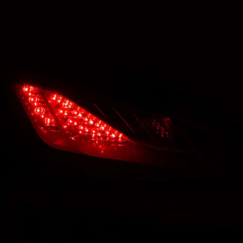 ANZO — ANZO 2010-2013 Hyundai Genesis LED Taillights Red/Clear - view 12