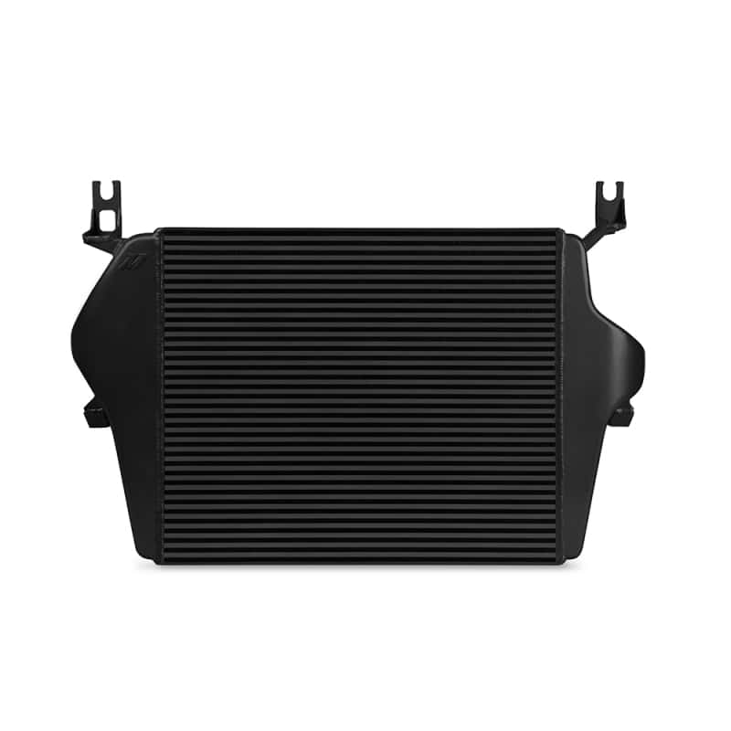 Mishimoto — Mishimoto 99-03 Ford 7.3L Powerstroke PSD Black Intercooler Kit w/ Polished Pipes - view 3