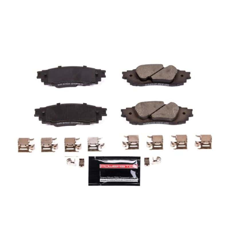 PowerStop — Power Stop 2019 Lexus ES300h Rear Z23 Evolution Sport Brake Pads w/Hardware
Z23 Brake Pads - view 1