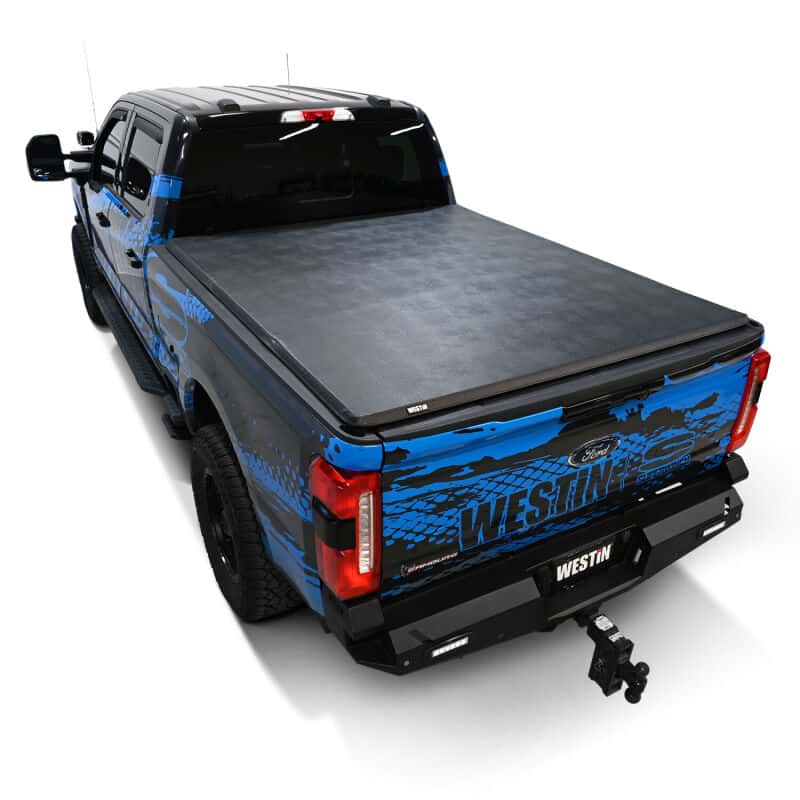 Westin — Westin 17-24 Ford F-250/350 Super Duty 6.75ft. Bed Soft Tri-Fold Tonneau Cover - Black
SftTr Fl Tonneau Cvr - view 17