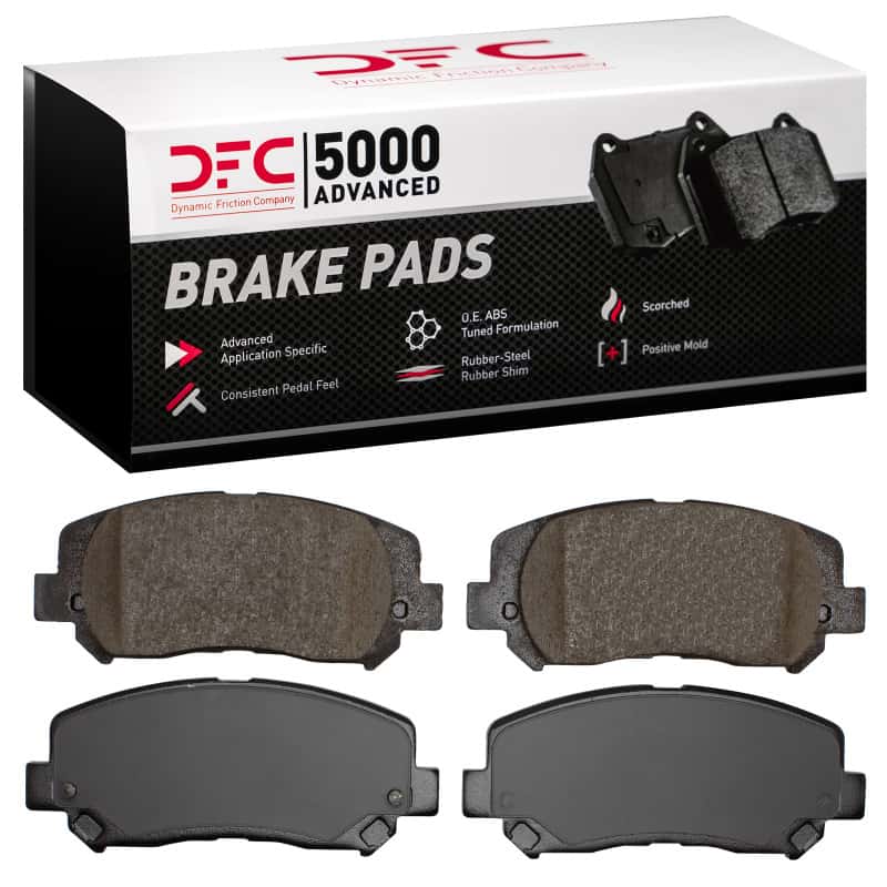 DFC — DFC 14-22 Chrysler 200 Front 5000 Advanced Ceramic Brake Pads
DFC Brake Pad Set - view 1