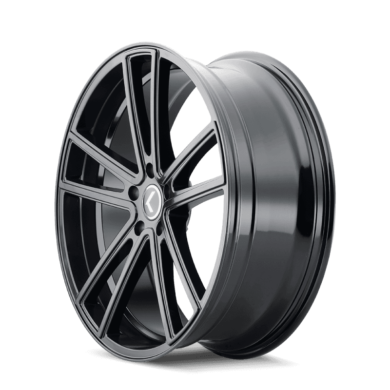 Kraze Wheels — Kraze KR190 Lusso 22x9.5 / 6x135 BP / 30mm Offset / 87.1mm Hub Gloss Black Wheel
KRAZE KR190 - view 2