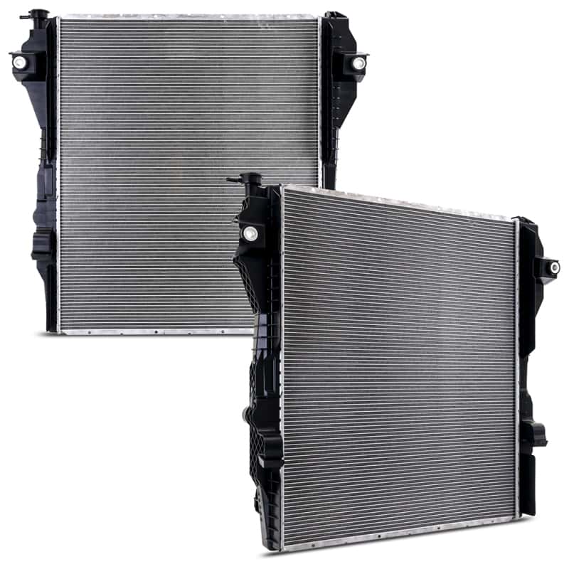 Mishimoto — Mishimoto 10-12 Dodge Ram 6.7L Cummins Plastic Radiator
Radiator - view 1