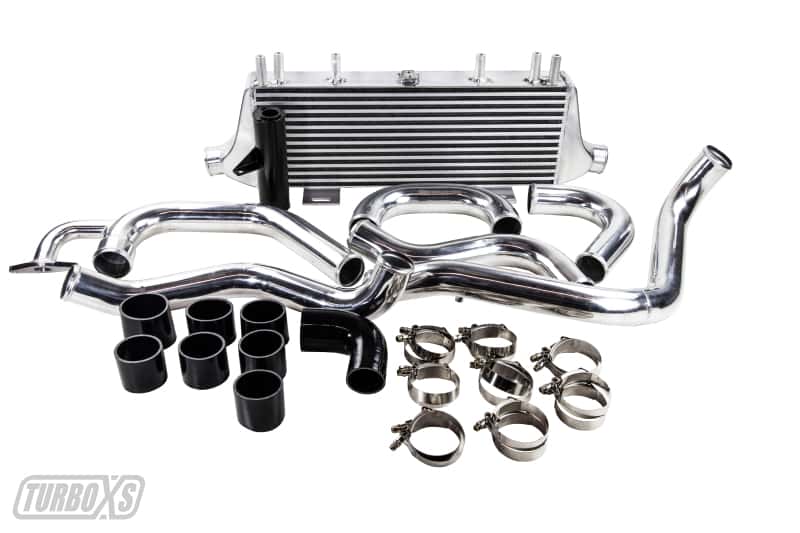 Turbo XS — Turbo XS 02-05 WRX/STi FM Intercooler *Use Factory BOV/CrashBeam Built In/BOV NOT INCL*
Intercooler - view 3