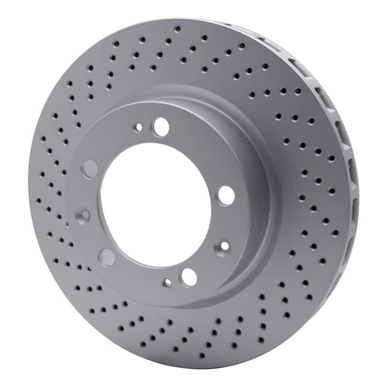 DFC — DFC 94-98 Porsche 911 Left Front Drilled GeoSPEC Coated Rotor
DFC Brake Rotor - view 2
