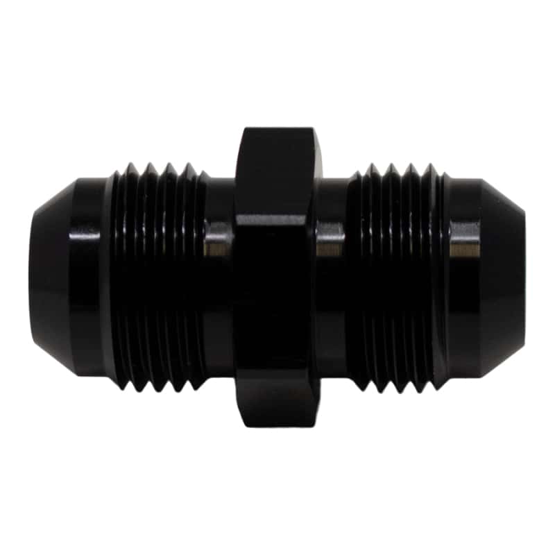 DeatschWerks — DeatschWerks 8AN Male Flare to 8AN Male Flare Coupler - Anodized Matte Black
Lines & Fittings - view 1