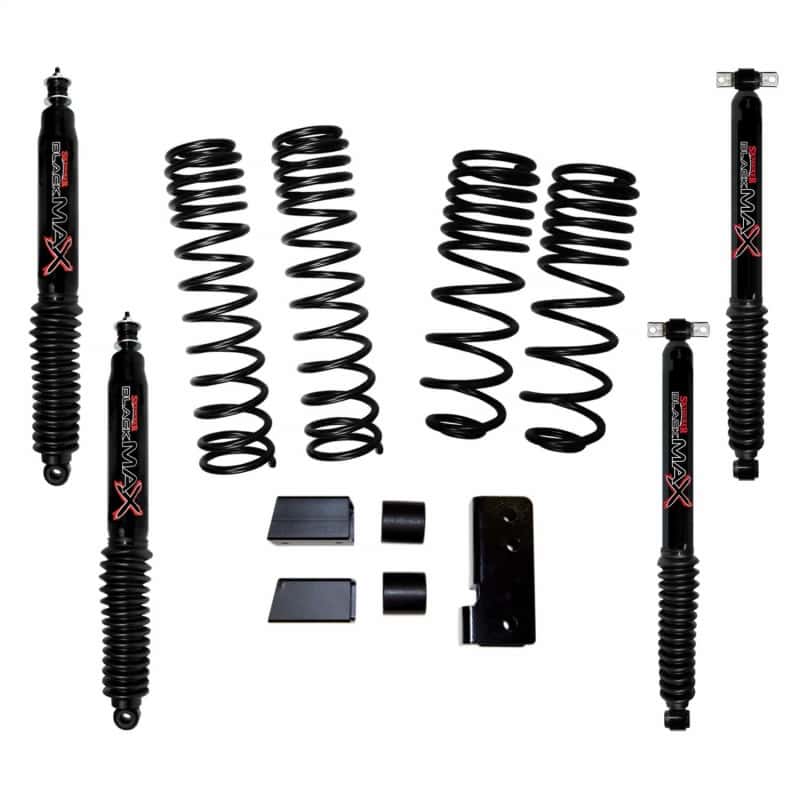 Skyjacker — Skyjacker 2007-2018 Jeep Wrangler JK 2 Door 4WD Long Travel 2in-2.5in Lift Kit w/Black Max Shocks
skyJK20BPBLT
Lift Kit - view 1