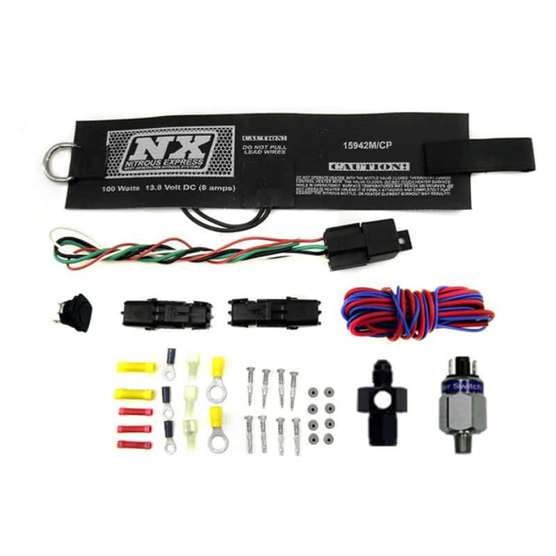 Nitrous Express — Nitrous Express Motorcycle Fully Automatic Heater (4AN) 4Amps
Bottle Heater
N2OBttlHtr - view 2