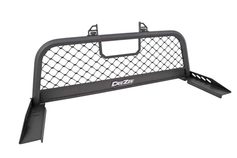 Dee Zee — Dee Zee 17-23 Ford SuperDuty Cargo Management Cab Rack - Txt Blk Mesh
TrkCabProt/HeadRk - view 1