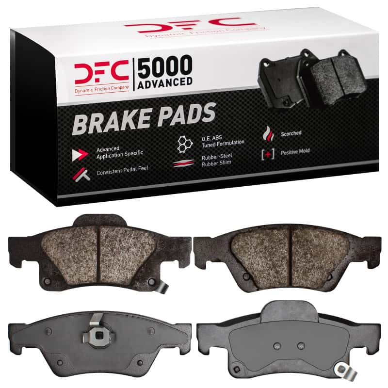DFC — DFC 11-25 Dodge Durango Rear 5000 Advanced Ceramic Brake Pads
DFC Brake Pad Set - view 1