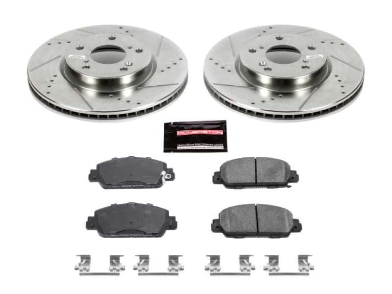 PowerStop — Power Stop 13-19 Honda Accord Front Z23 Evolution Sport Brake Kit - view 1