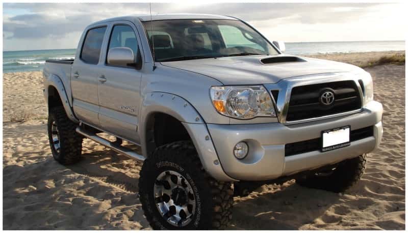 Husky Liners — Bushwacker 05-11 Toyota Tacoma Pocket Style Fender Flares - 4pc
FENDER FLARES - view 4