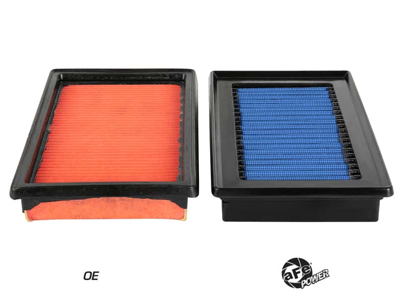 aFe — aFe MagnumFLOW OE Replacement Air Filter w/ Pro 5R Media (Pair) 14-19 Infiniti Q50 V6-3.5L/3.7L
Magnum FLOW Filter - view 3