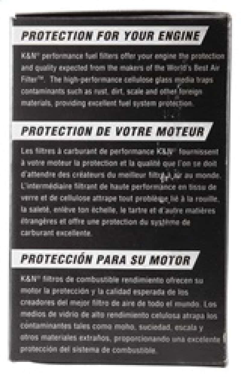 K&N Engineering — K&N Fuel Filter 88-01 Acura Integra 1.8L, 94-98 Honda Accord 2.2L - view 10
