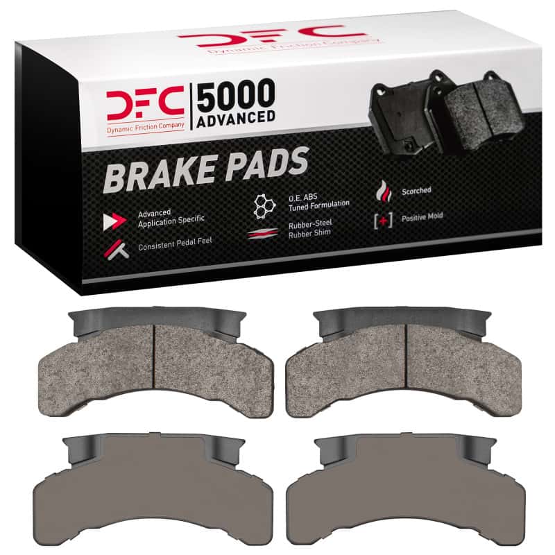 DFC — DFC 79-12 Beaver Motorcoach Monterey Rear/Front 5000 Advanced Semi Metallic Brake Pads
DFC Brake Pad Set - view 1