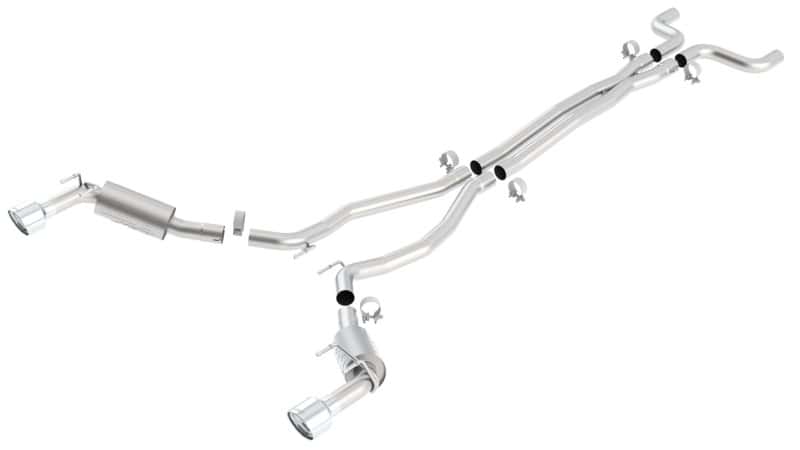 Borla — Borla 10-13 Chevy Camaro SS 6.2L 8cyl Aggressive Catback Exhaust
Cat-Back System
ExhstSysKt - view 3