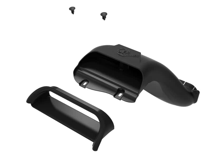 aFe — aFe Rapid Induction Dynamic Air Scoop 2021+ Ford F-150V6/V8 - Black
Dynamic Air Scoop - view 2