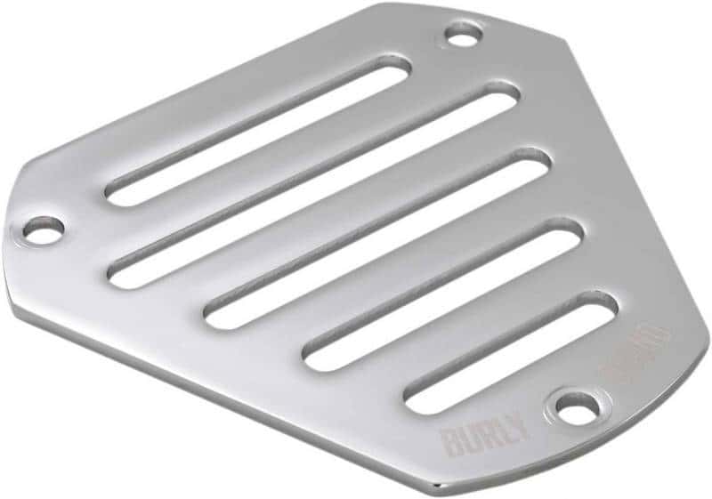 Burly Brand — Burly Brand Hex Faceplate Slotted - Chrome - view 2