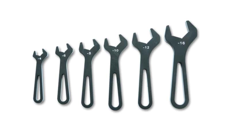 Vibrant — Vibrant Aluminum Wrench Set Set of 6 (AN-4 to AN-16)
Setof6ANAlumWrenches
6pcsANAlloyWrenches
Hose End Wrench - view 2