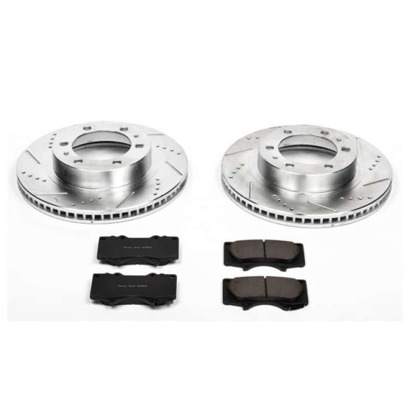 PowerStop — Power Stop 03-09 Toyota 4Runner Front Z23 Evolution Sport Brake Kit - view 1