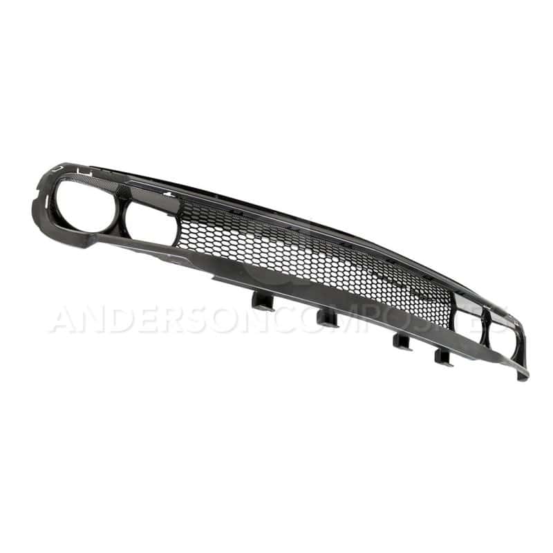 Anderson Composites — Anderson Composites 15-18 Dodge Challenger Type-AS Front Upper Grille - view 2