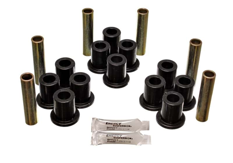 Energy Suspension — Energy Suspension Ford 4 Wd Front Spring Bushing Set - Black
Leaf Spring Bushing - view 1
