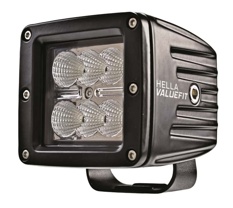 Hella — Hella Value Fit 3.1in - 18W Cube Flood Beam - LED Light - view 10