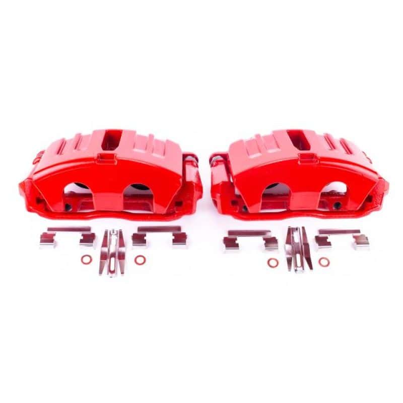 PowerStop — Power Stop 05-13 Chevrolet Corvette Front Red Calipers w/Brackets - Pair
Caliper Set - view 1