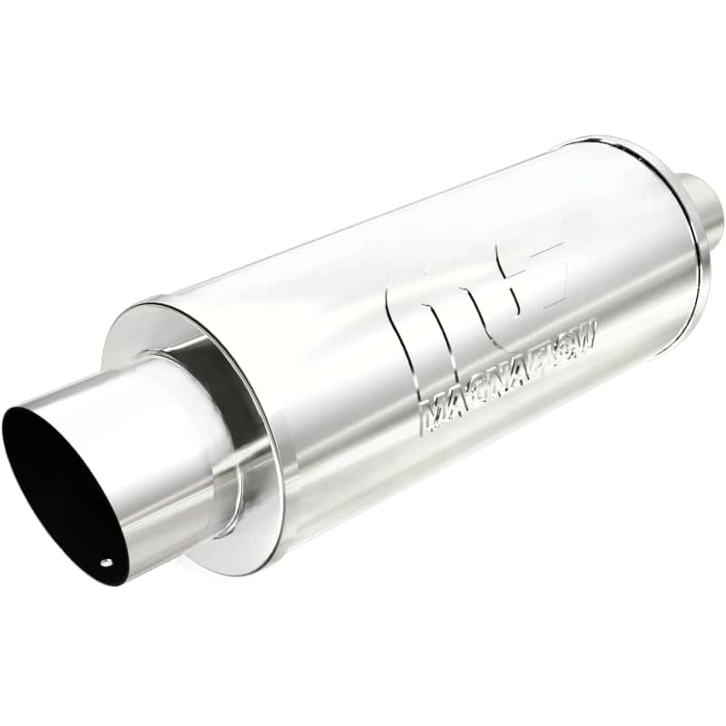 Magnaflow — MagnaFlow Muffler W/Tip Mag SS 14X6X6 2.25/4.
Straight Through - view 2