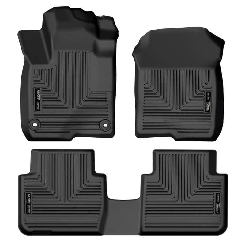 Husky Liners — Husky Liners 2023 Honda HR-V WeatherBeater Front & 2nd Row Seat Floor Liners - Black
Weatherbeater Series
WB Fr and 2nd Liners - view 1