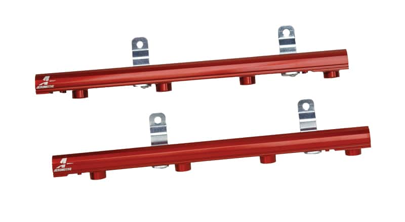Aeromotive — Aeromotive 99-04 Ford 5.4L Lightning and Harley 1/2 Ton Truck Billet Fuel Rails
Fuel Rail/Log - view 1
