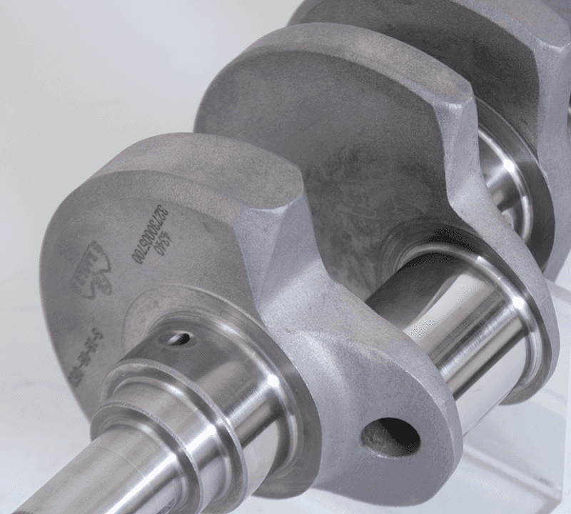 Eagle — Eagle Chevrolet 283-327 3.000in Stroke Small Journal Forged 4340 Steel Crankshaft
4340 Crank - view 5