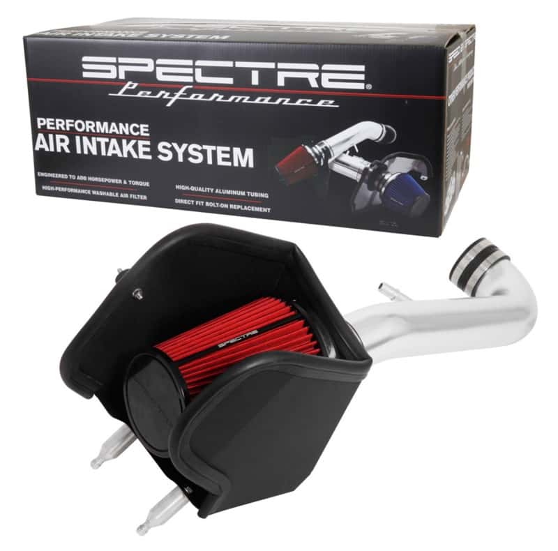 Spectre — Spectre 2018 Jeep Wrangler V6-3.6L F/I Air Intake Kit - Polished w/Red Filter
Spectre Air Intake K
Air Intake System - view 6