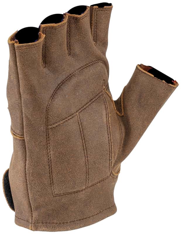 Kuryakyn — Kuryakyn Leather By River Road Buster Vintage Shorty Gloves Black - Medium - view 3