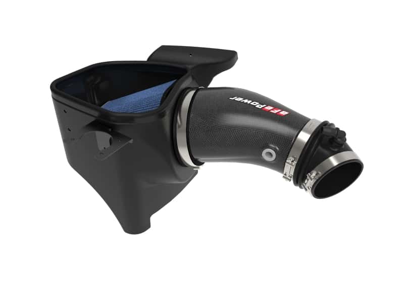 aFe — aFe Track Series Carbon Fiber Pro 5R AIS - 19-20 Jeep Grand Cherokee Trackhawk 6.2L
Track Series Intake - view 6