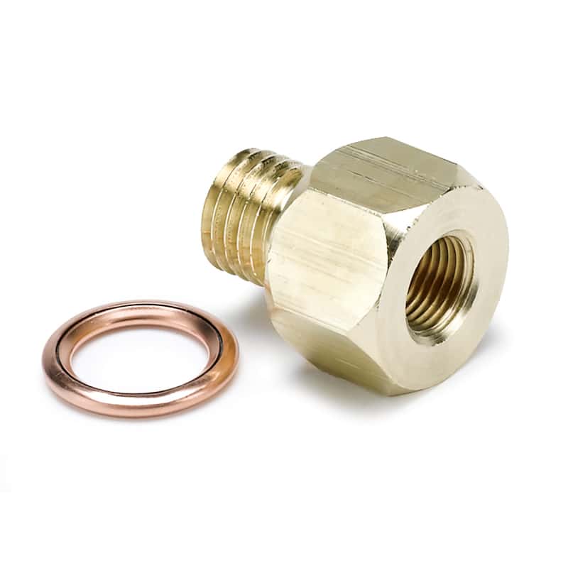 AutoMeter — AutoMeter Adapter 1/8in NPTF (F) To M12 (M)
FIT 1/8 NPT F - M12 - view 1