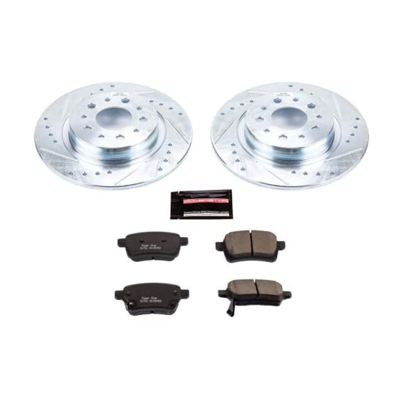 PowerStop — Power Stop 14-19 Fiat 500L Rear Z23 Evolution Sport Brake Kit - view 1