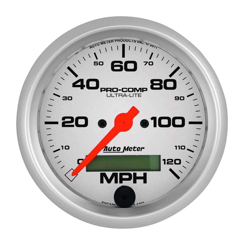 AutoMeter — Autometer Ultra-Lite 3-3/8in 120mph Electrical Speedometer
3-3/8" SPEEDO, 120 M - view 2