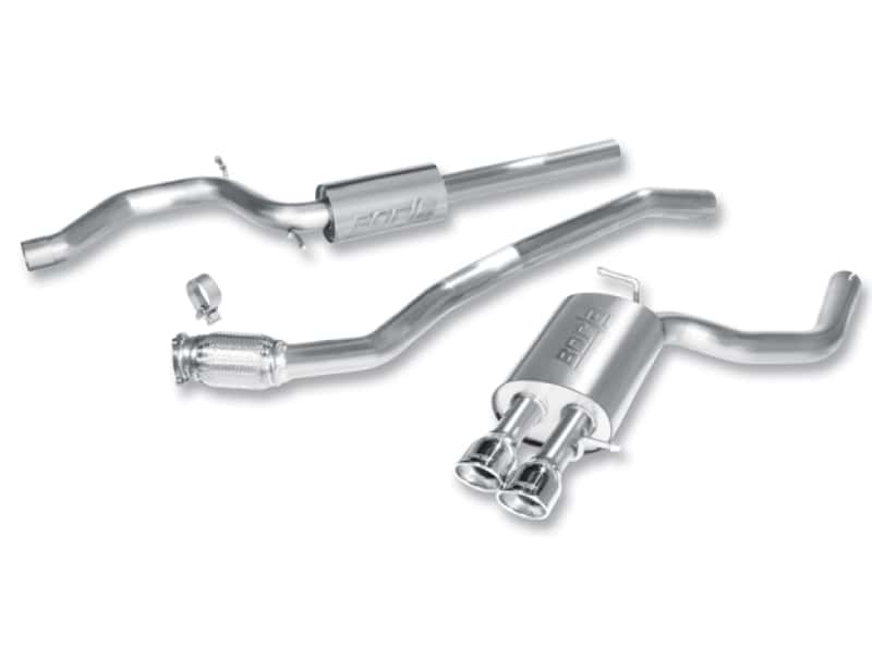 Borla — Borla 09-15 Audi A4 Quattro Base SS Catback Exhaust
Cat-Back System
ExhstSysKt - view 1