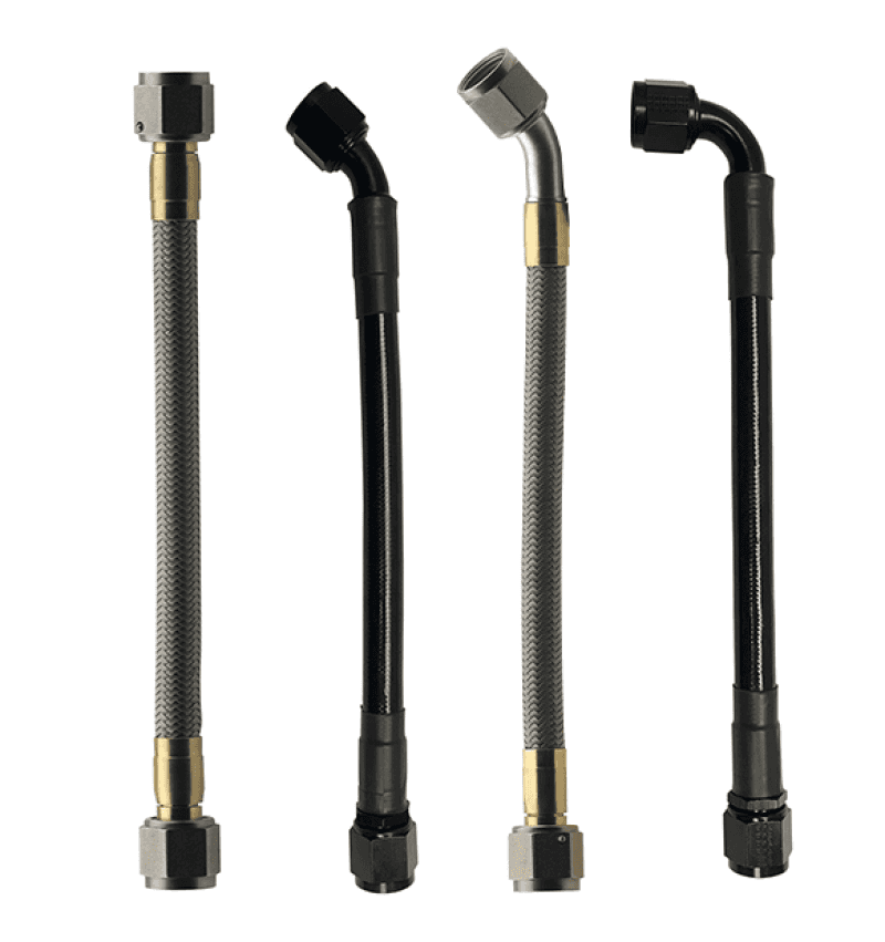 Fragola — Fragola -10AN PTFE Hose Assembly Straight x 90 20in - view 2
