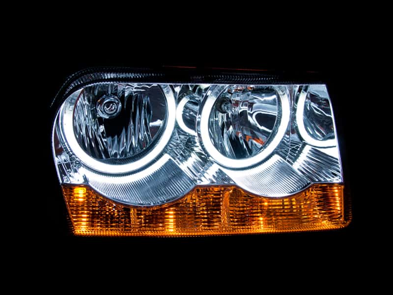 ANZO — ANZO 2005-2010 Chrysler 300 Crystal Headlights w/ Halo Chrome (CCFL)
Head Light Set
HdLtSet - view 4